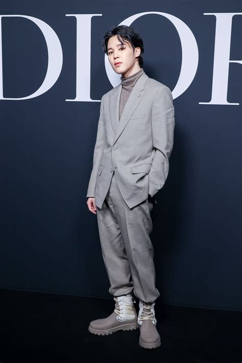 jimin in dior fashion show